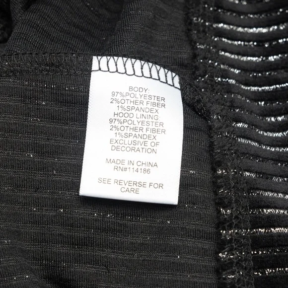 Juicy Couture - Metallic Wale Velour Hoodie - Picture 8 of 8